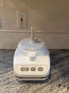 KitchenAid Food Processor KFP600 White Base Motor Only Replacement Part Tested